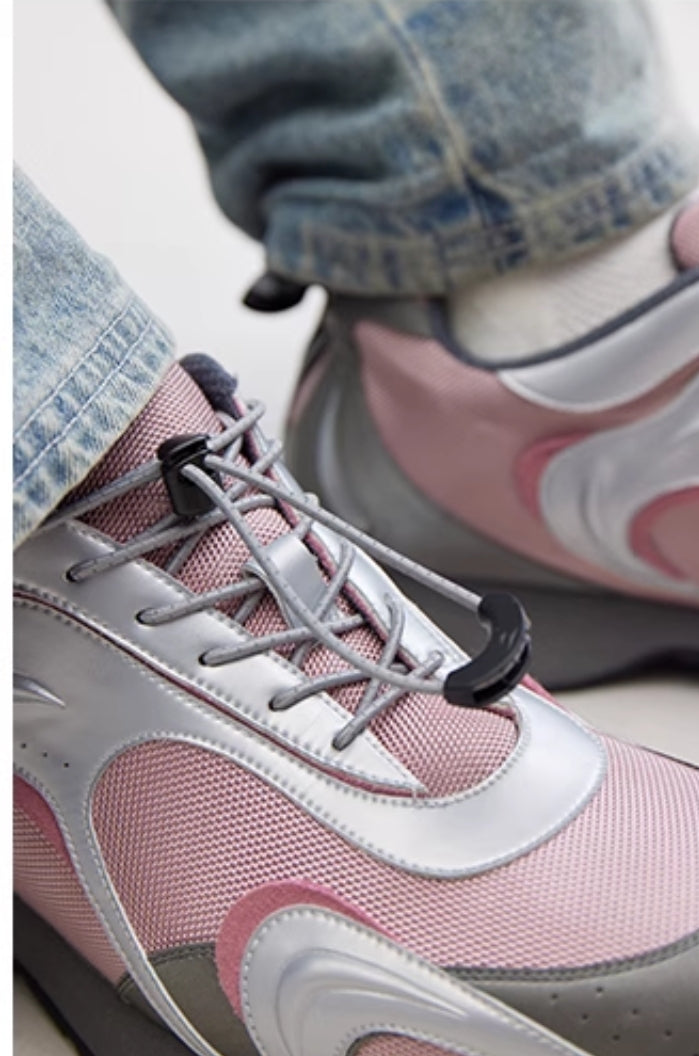 MOON PINK RIPPLE SNEAKERS