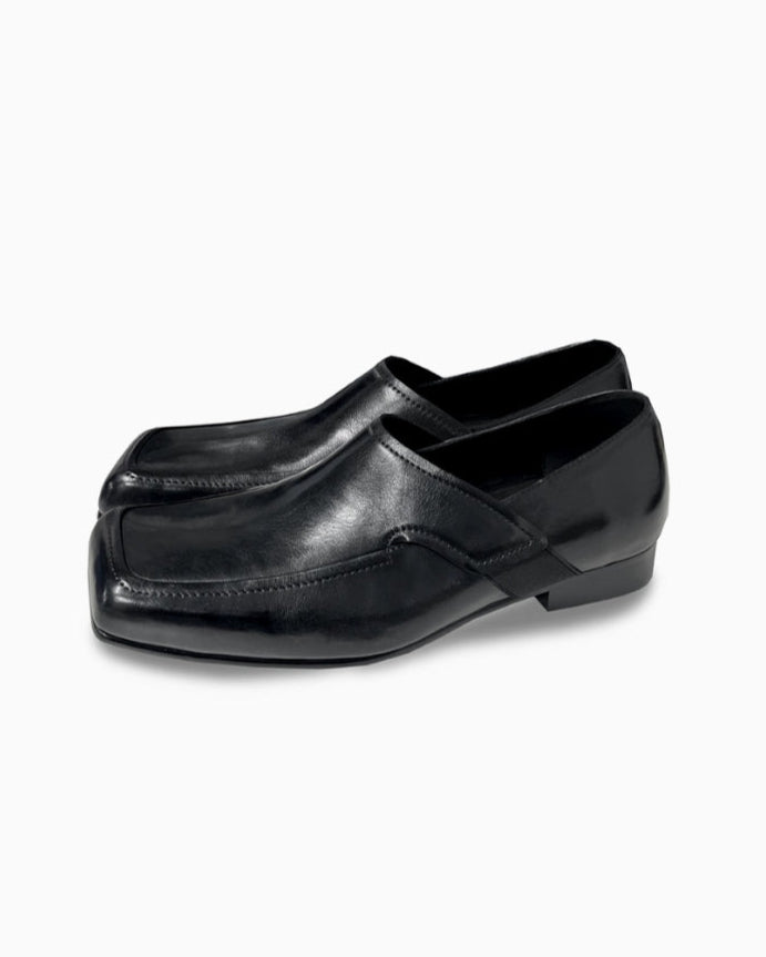 MODERN BEVELED DERBY SHOES