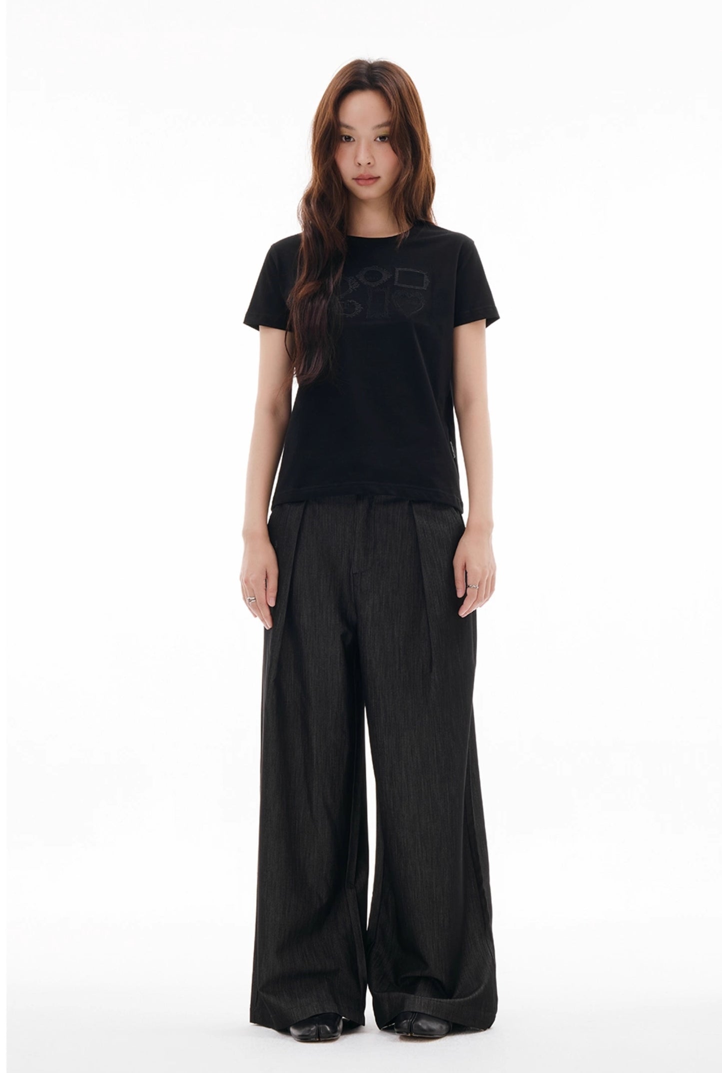 SLOUCHY DRAPE EASY PANTS