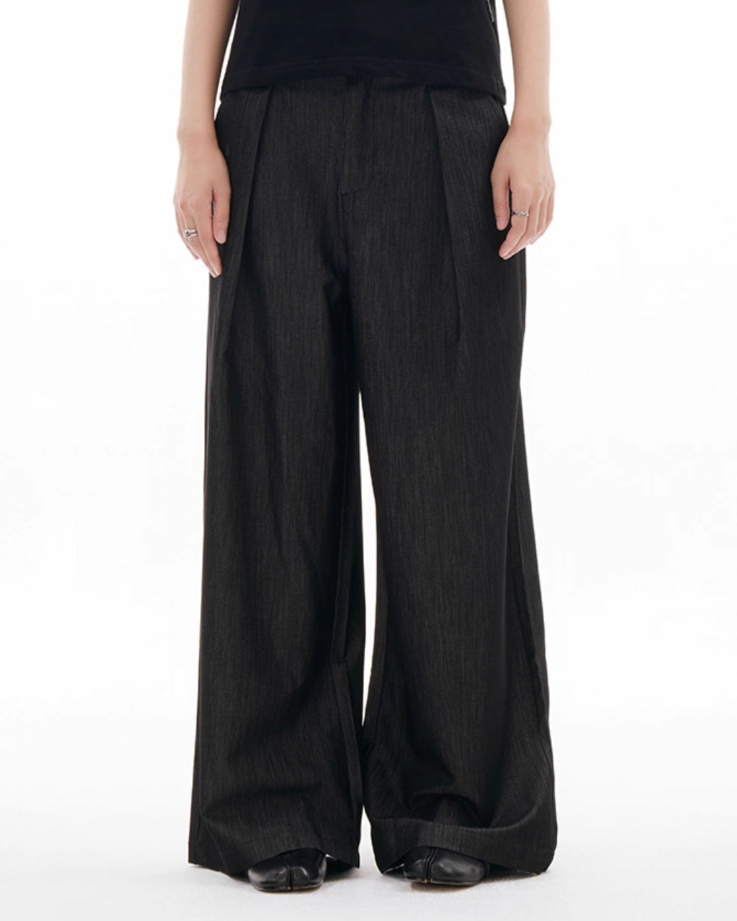 SLOUCHY DRAPE EASY PANTS