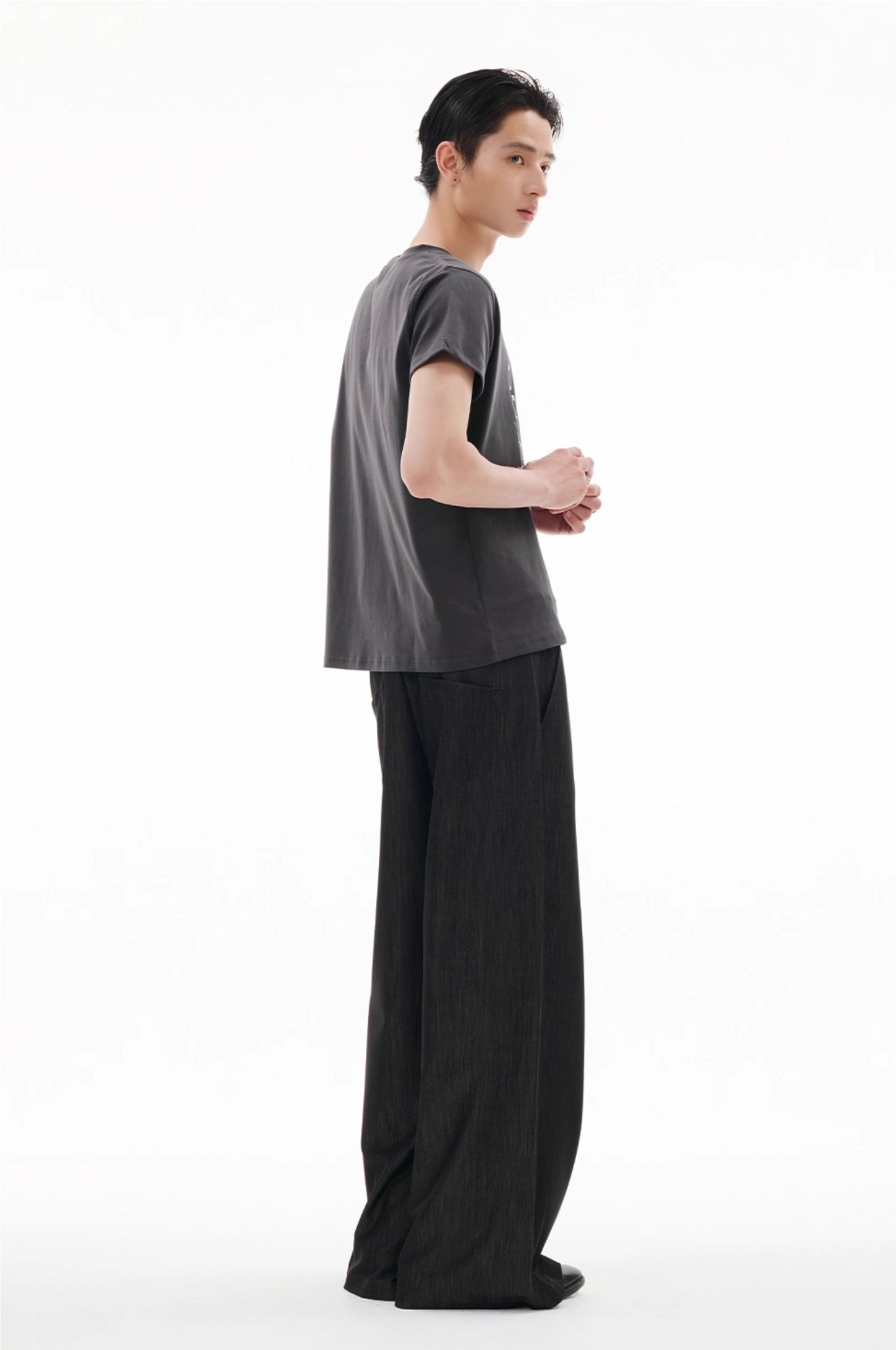 SLOUCHY DRAPE EASY PANTS