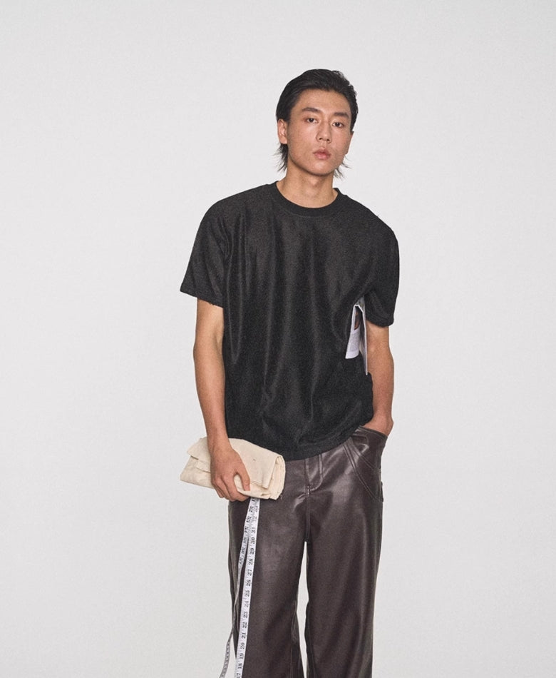 HOOKED MESH SHEER TEE
