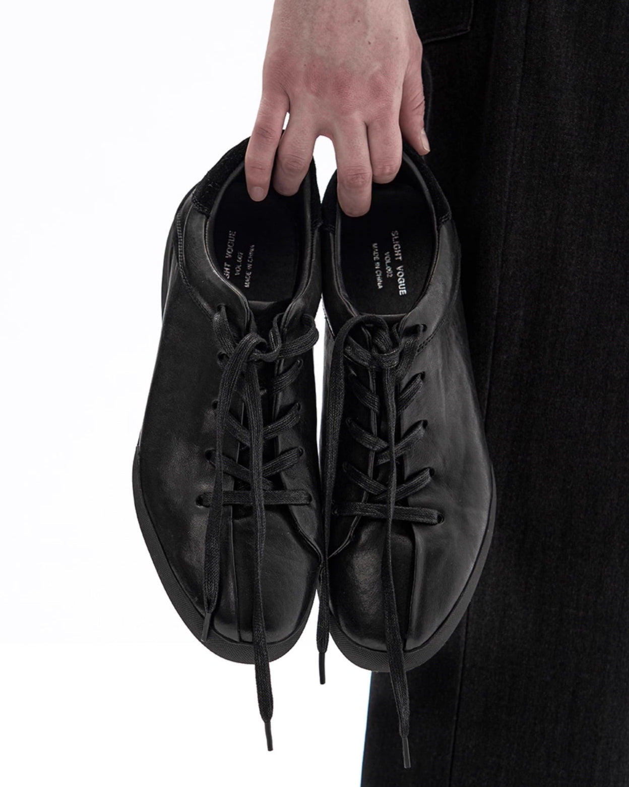 HAND SEWN HORSE LEATHER TRAINERS