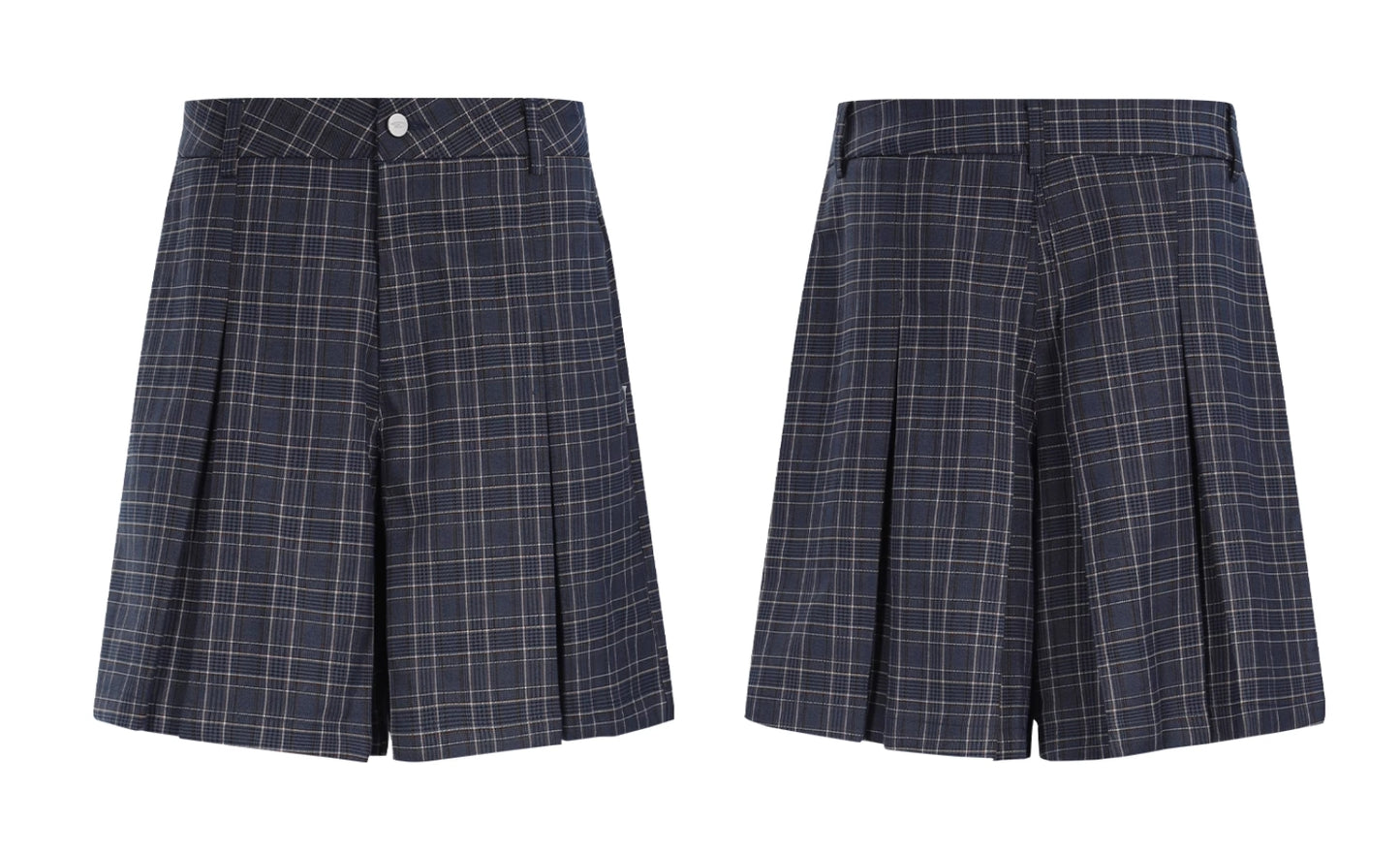 BRITISH STYLE PLEATED DRESS SHORTS