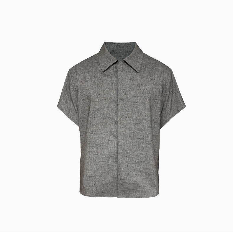 BUD COLLAR LINEN SHIRT