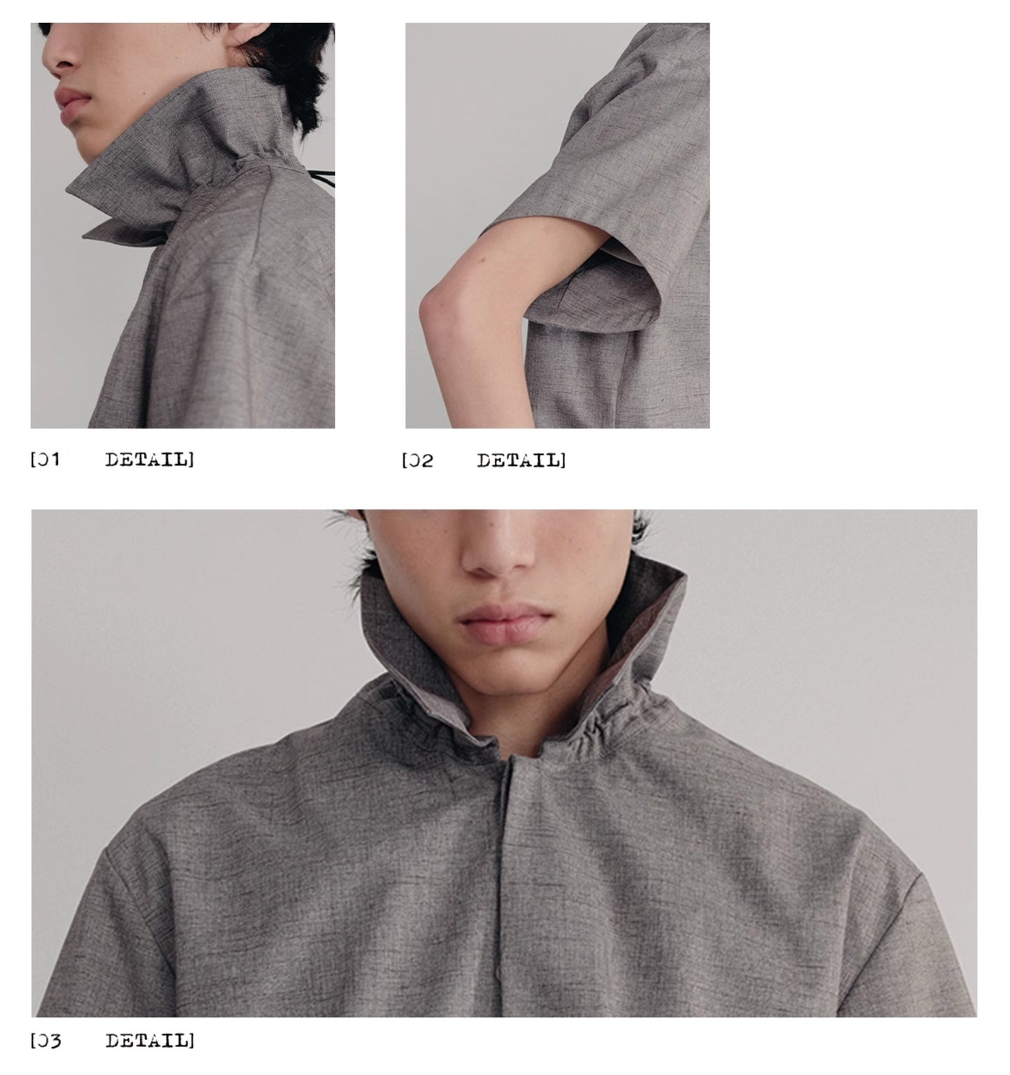 BUD COLLAR LINEN SHIRT