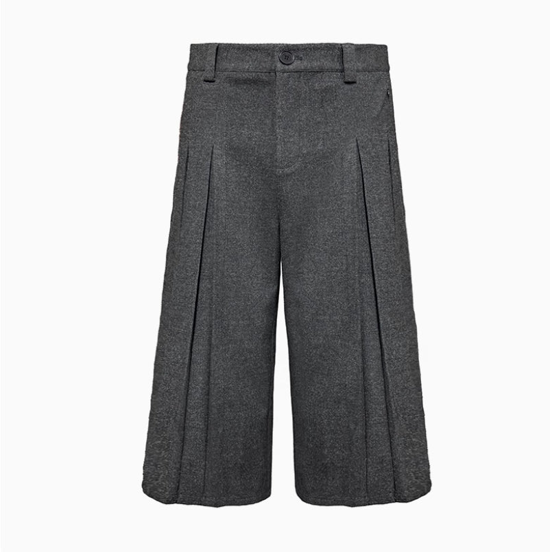 FLOWER GRAY RACERBACK PANTS