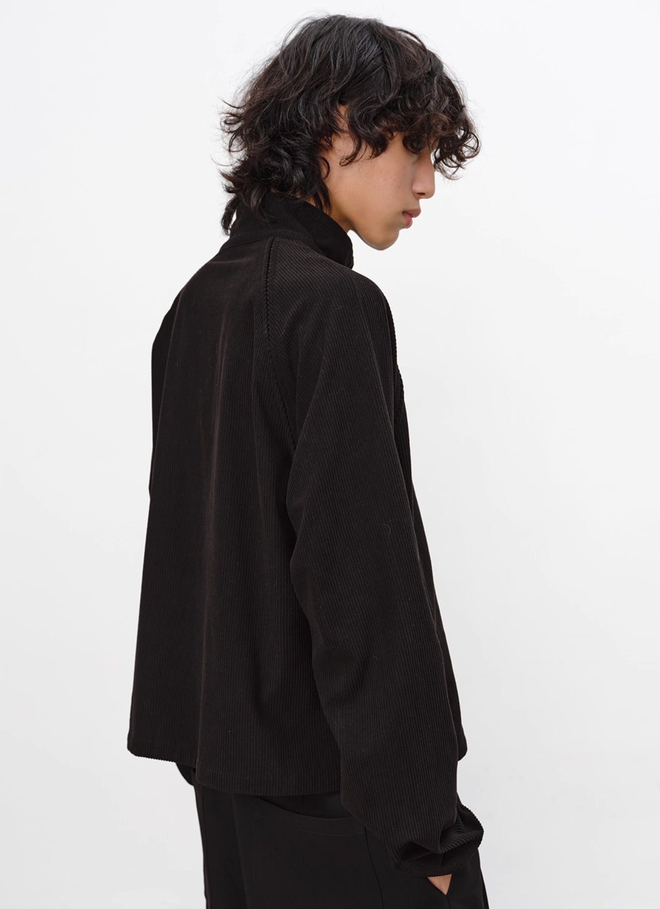 CORDUROY DOUBLE ZIP JACKET