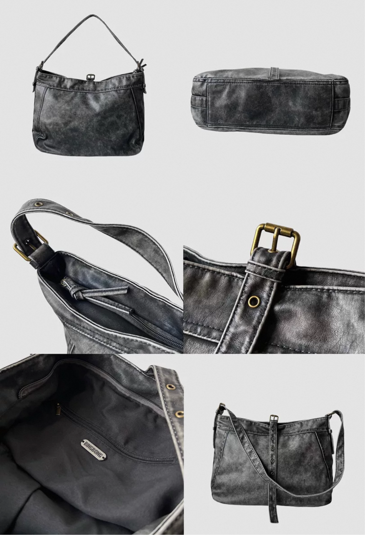 RETRO DESIGN SHOULDER BAG