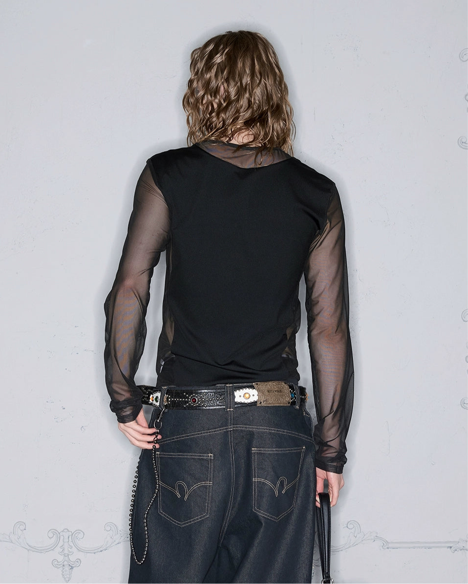 SHEER LIGHTWEIGHT CASUAL TEE