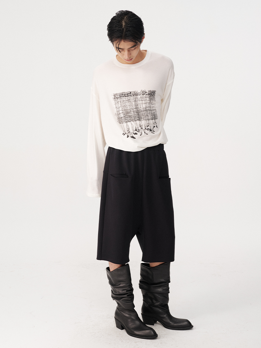 MYSTERY STAGE PRINTED BODYSHIRT