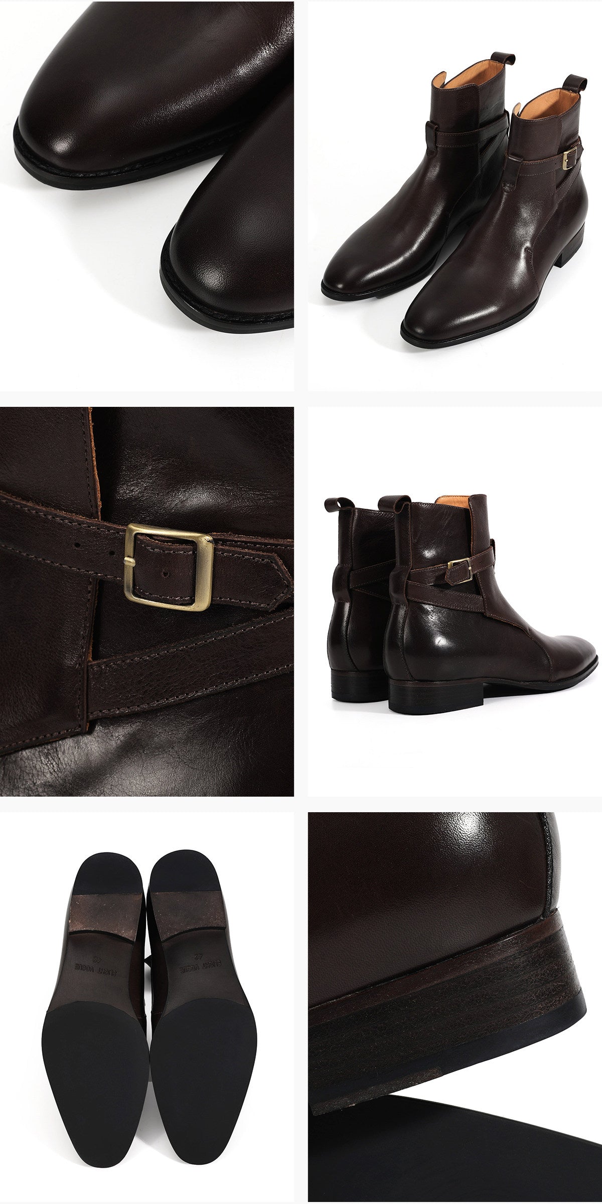 WRAP STRAP CUBAN HEEL BOOTS