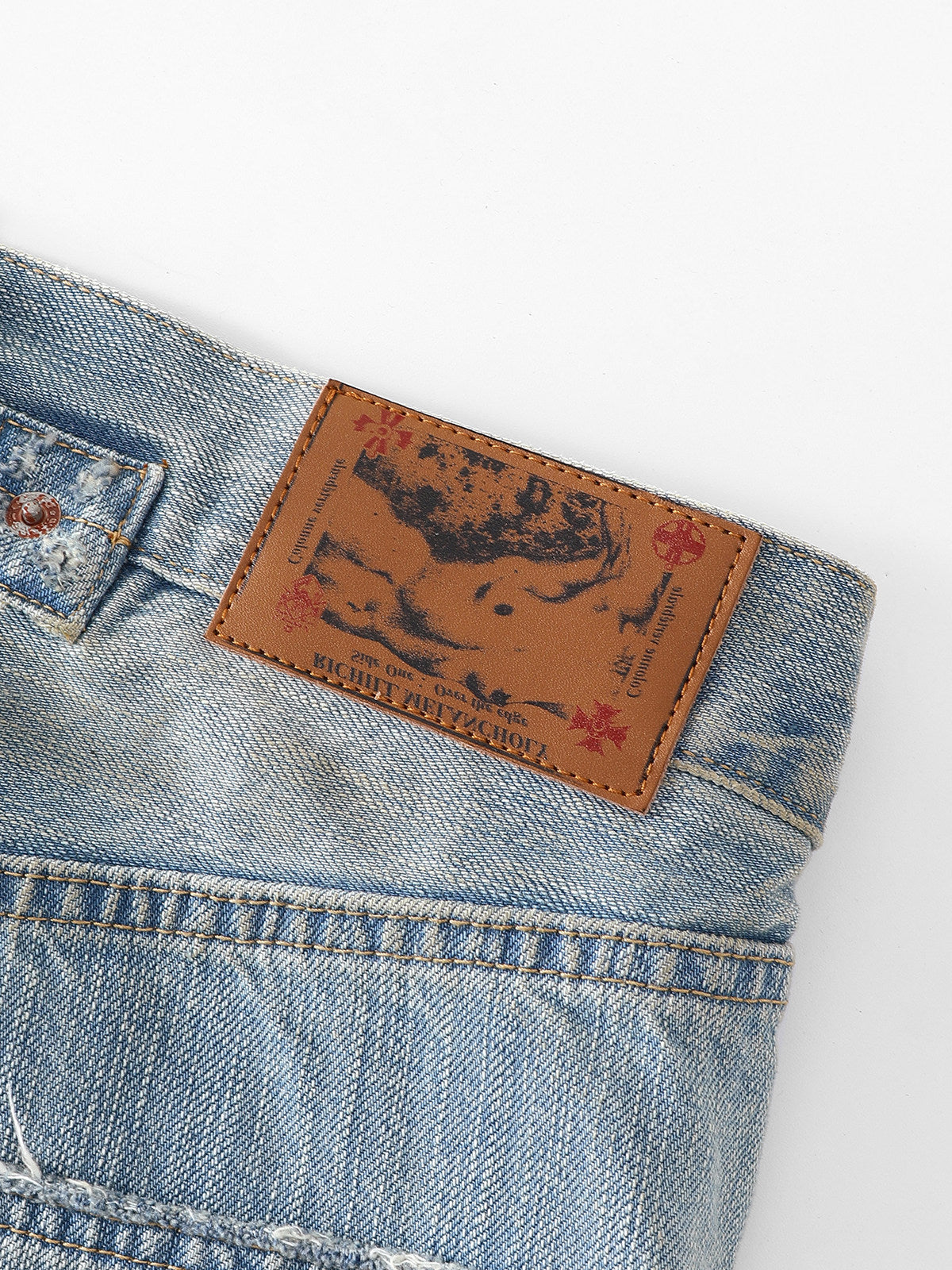 MELANCHOLY PARIS BUCKLE JEANS