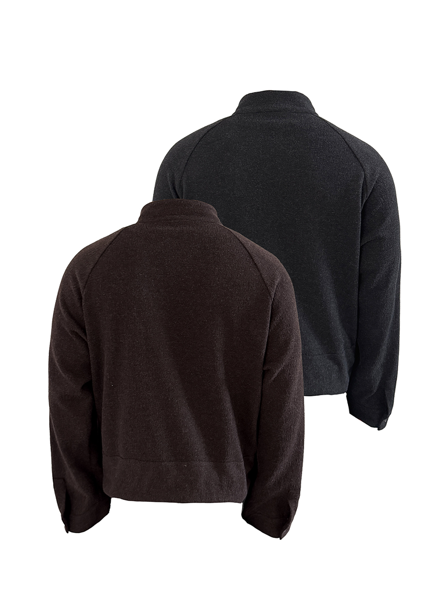 STRAPPY WOOL BLEND JACKET