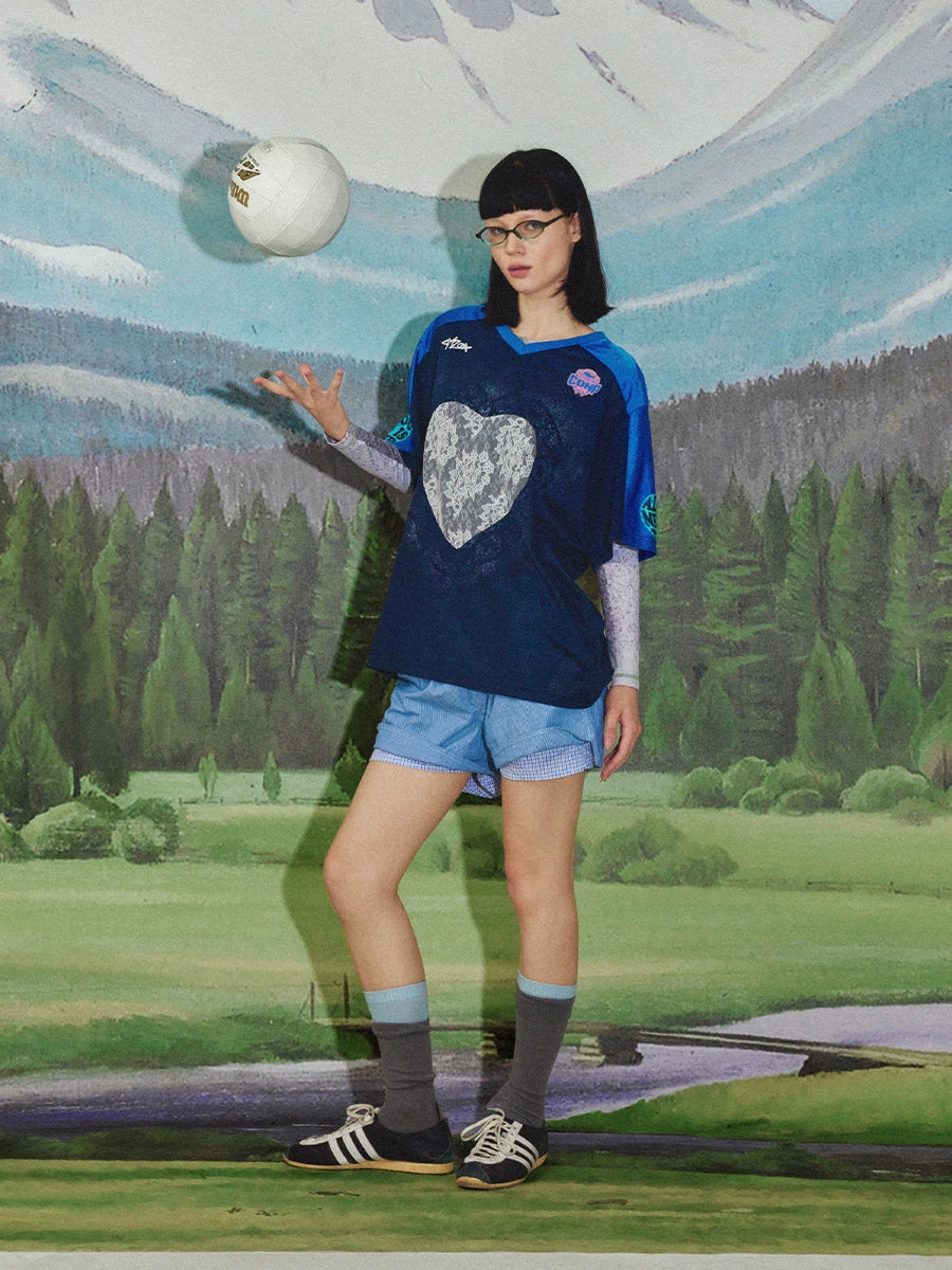 LACE PANEL STREET JERSEY