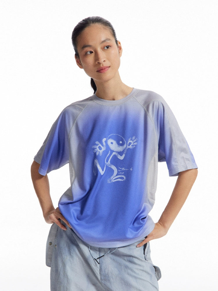 RUNNING TAIJI MESH SPORTS TEE
