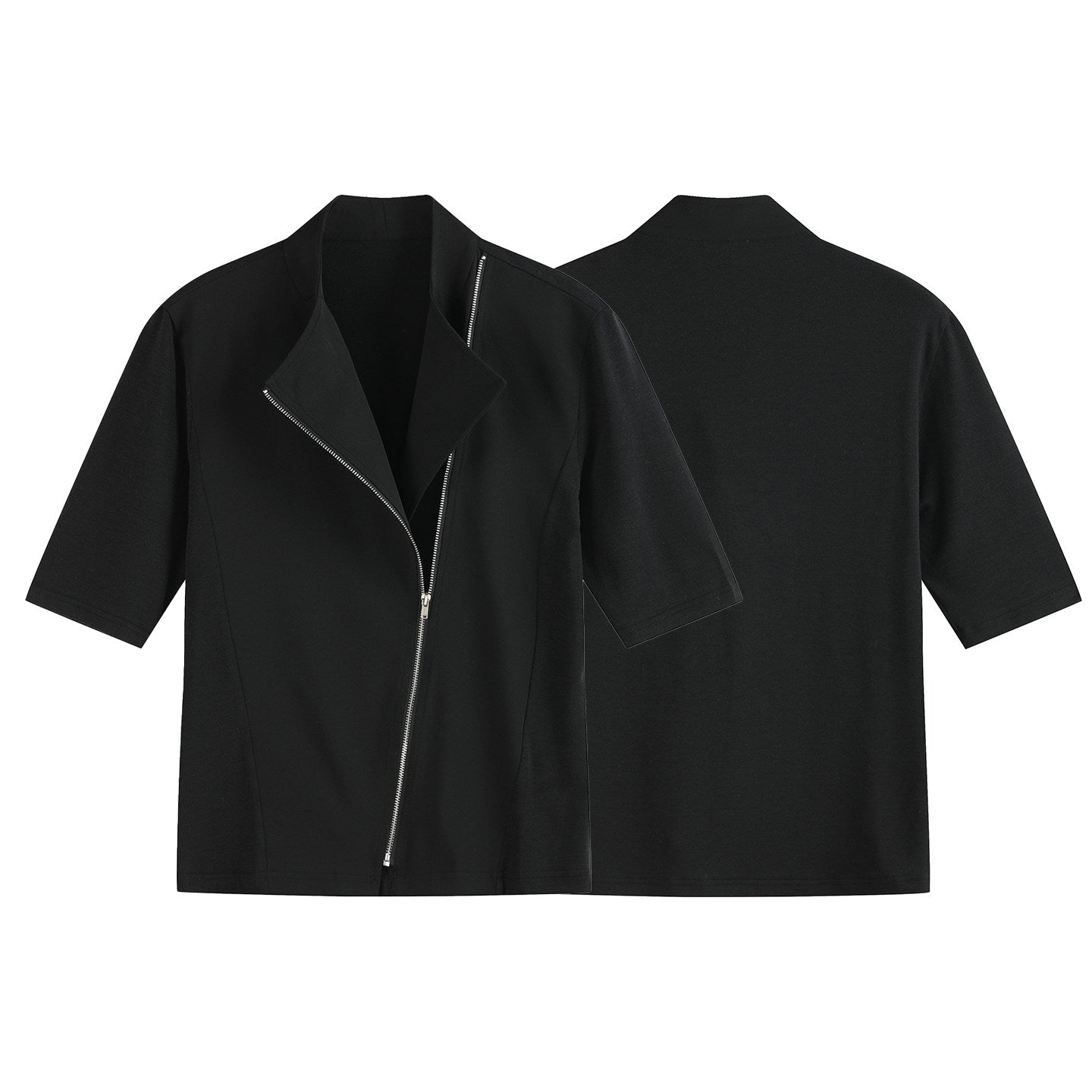SHADOW PANEL SHORT SHIRT
