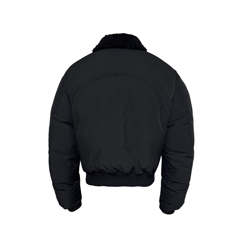 FUR COLLAR PADDED DOWN JACKET