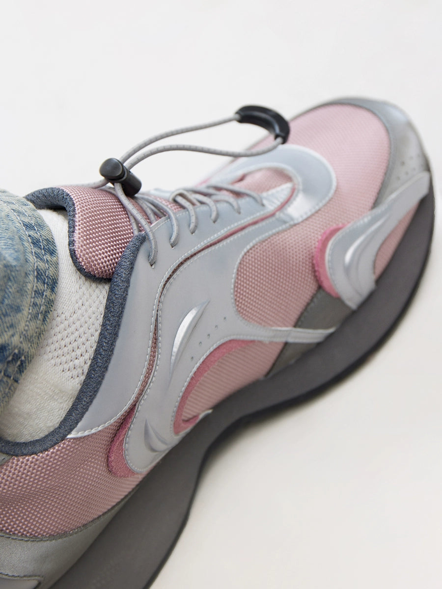 MOON PINK RIPPLE SNEAKERS