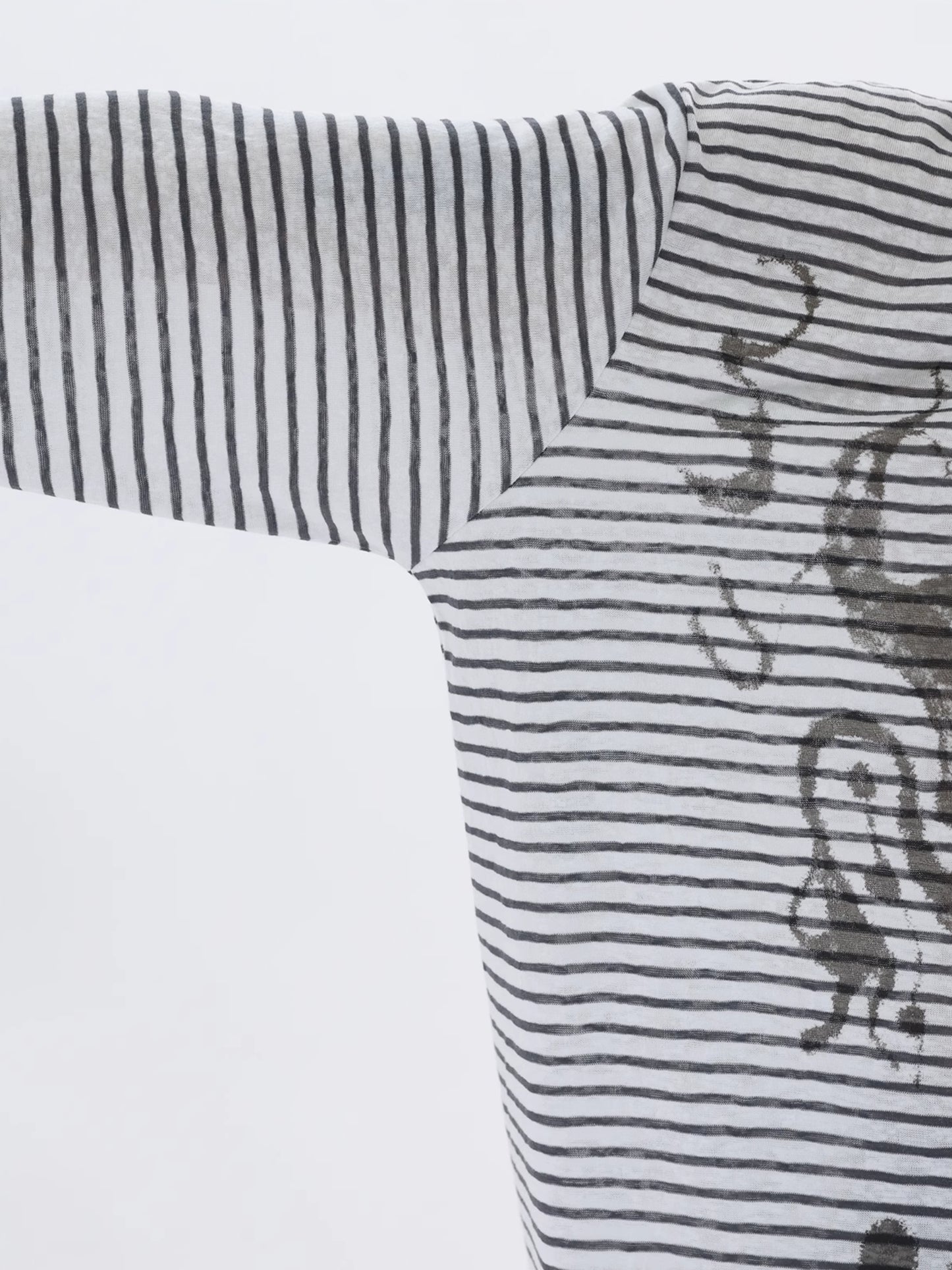 STRIPED LIGHTWEIGHT SUNSCREEN SHIRT