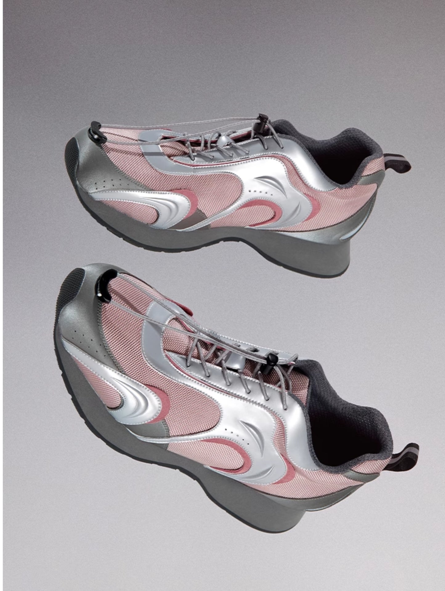 MOON PINK RIPPLE SNEAKERS