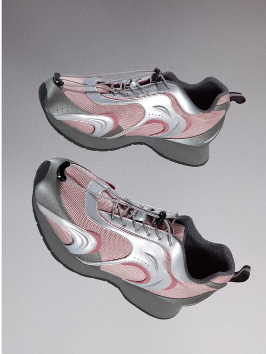 MOON PINK RIPPLE SNEAKERS