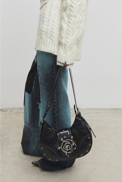 SWIRL CRESCENT UNDERARM BAG