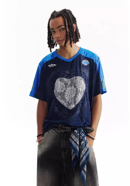 LACE PANEL STREET JERSEY