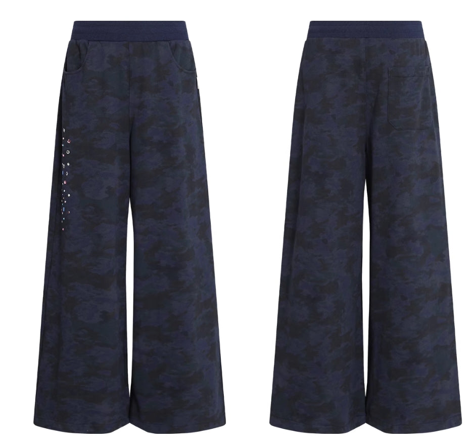 ROYAL BLUE CAMO DIAMOND PANTS