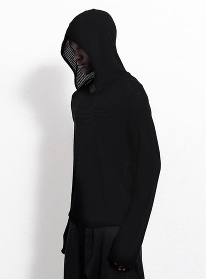 LIGHTWEIGHT SEE-THROUGH HOODIE