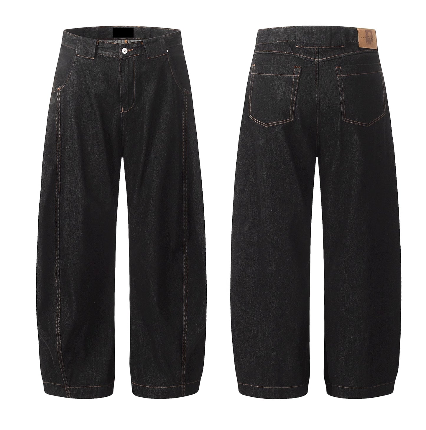 SCIMITAR CUT RETRO JEANS