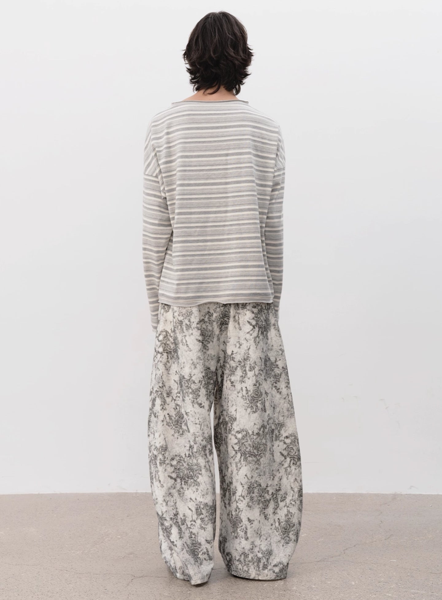 OFF-WHITE RELAXED STRIPE TOP