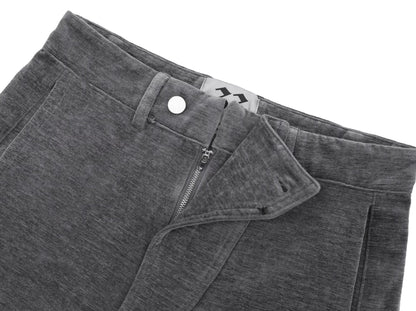 CURVED CHENILLE DESIGN PANTS