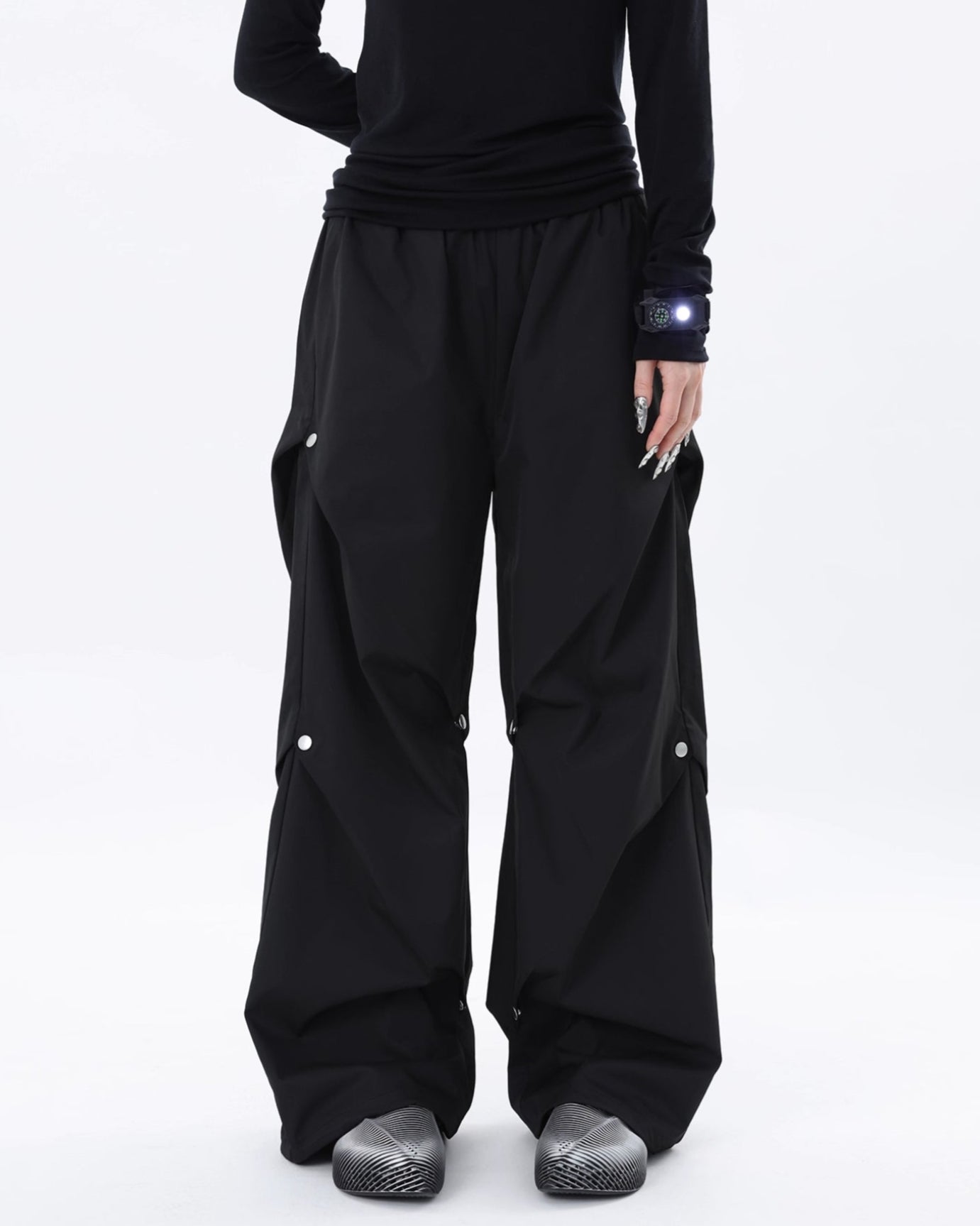 ORIGAMI LAYERED WIDE PANTS