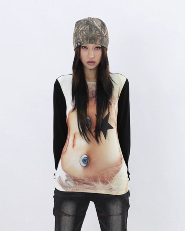 CYBER SUBCULTURE RAGLAN SHIRT