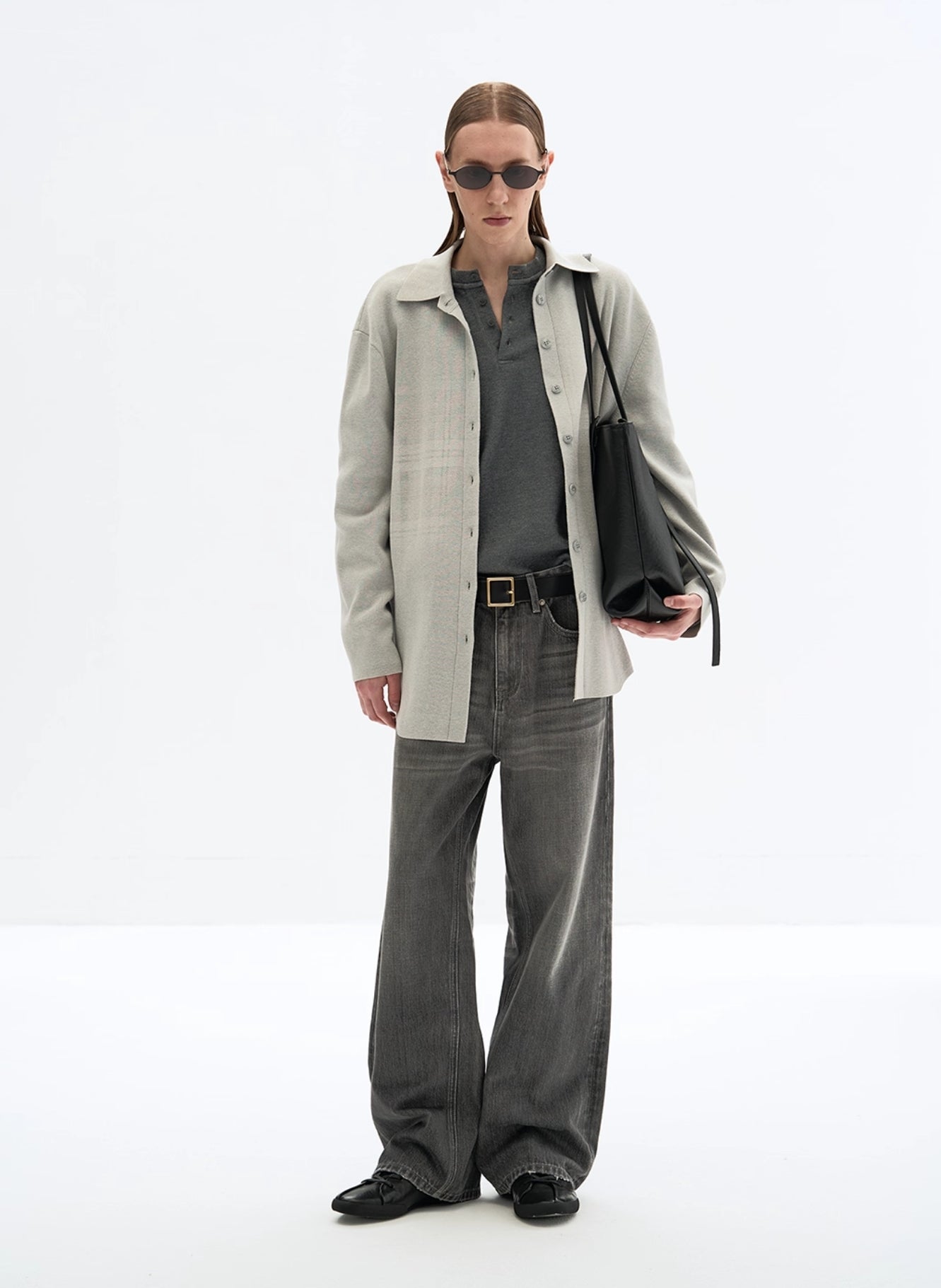 LEAD SMOKE GREY JEANS