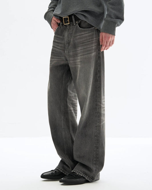 LEAD SMOKE GREY JEANS