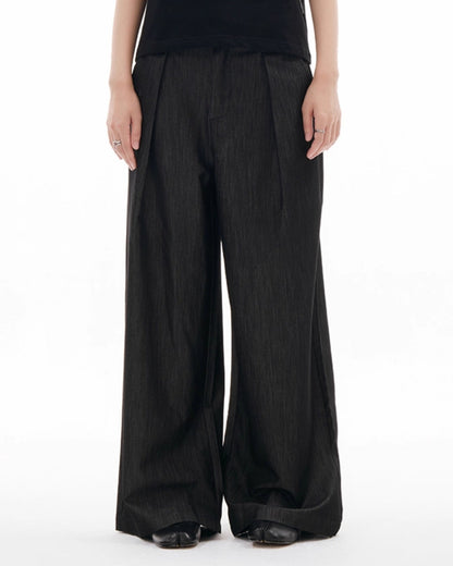 SLOUCHY DRAPE EASY PANTS