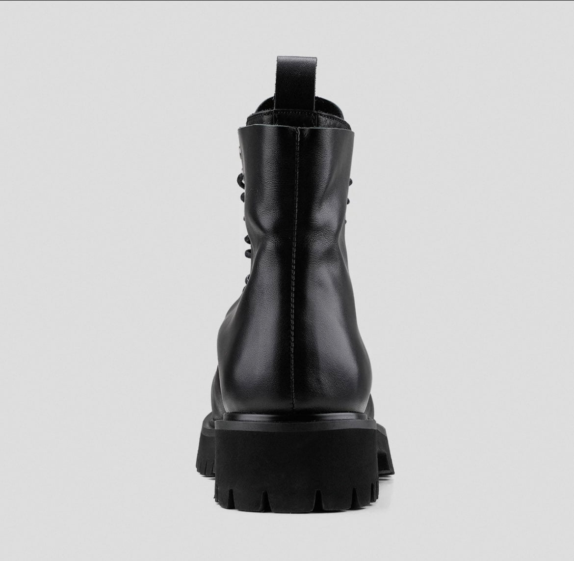 DOUBLE UPPER LEATHER BOOTS