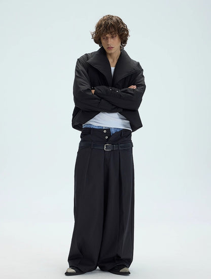 HIGH NECK PADDED JACKET