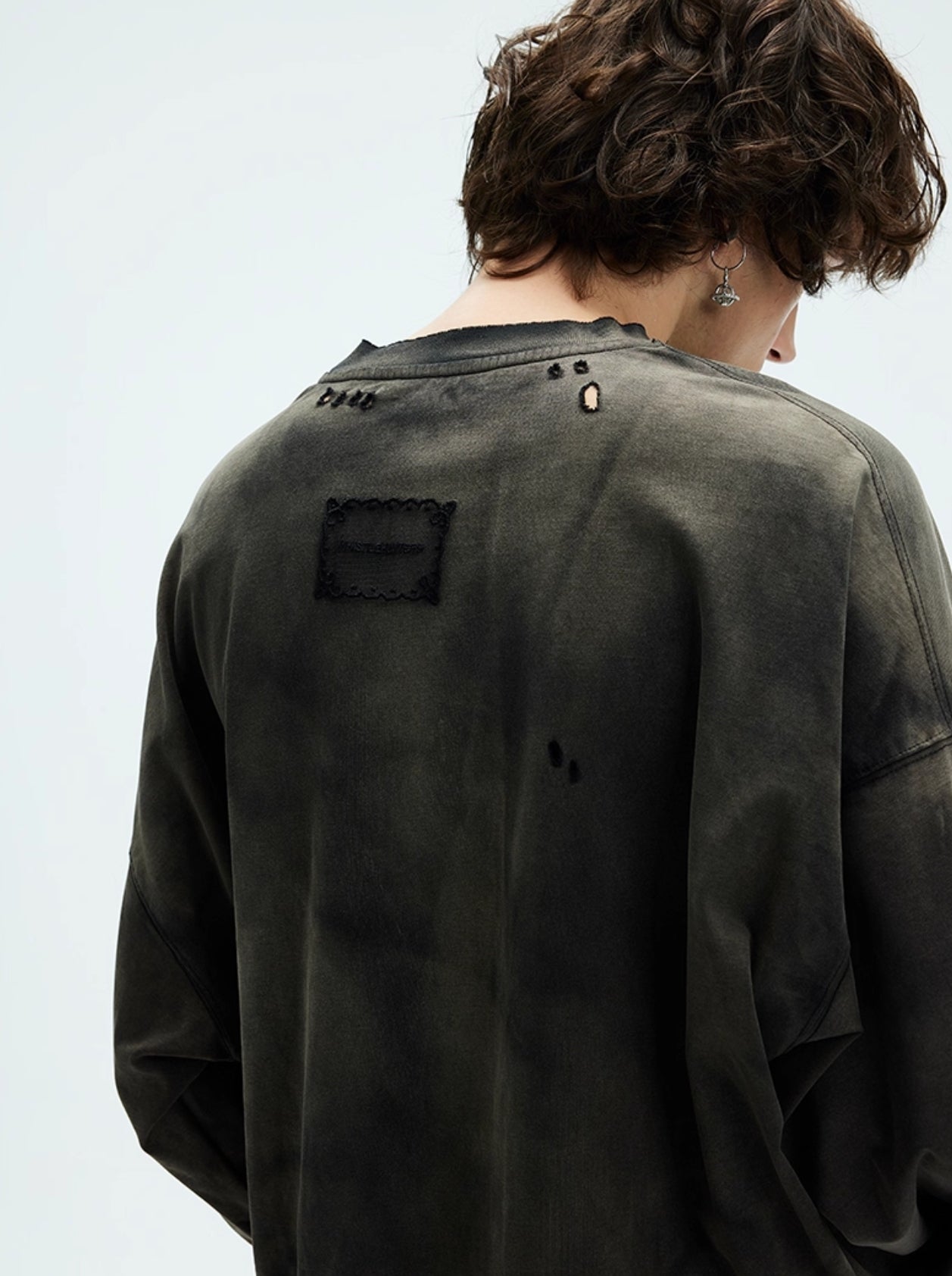 DIRTY DYED OVERSIZED SWEATSHIRT