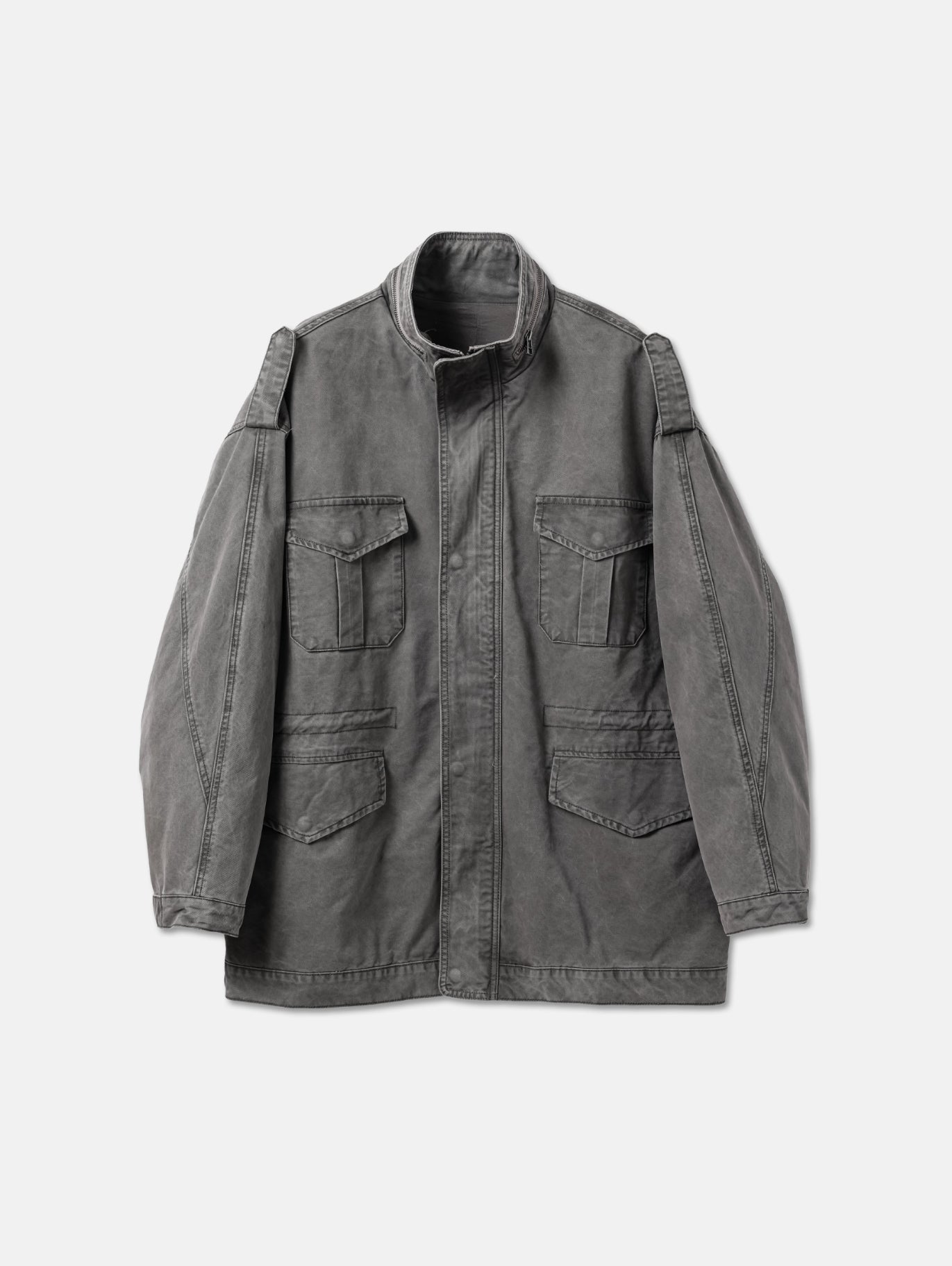 DISTRESSED RIPPLE M65 JACKET