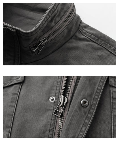 DISTRESSED RIPPLE M65 JACKET