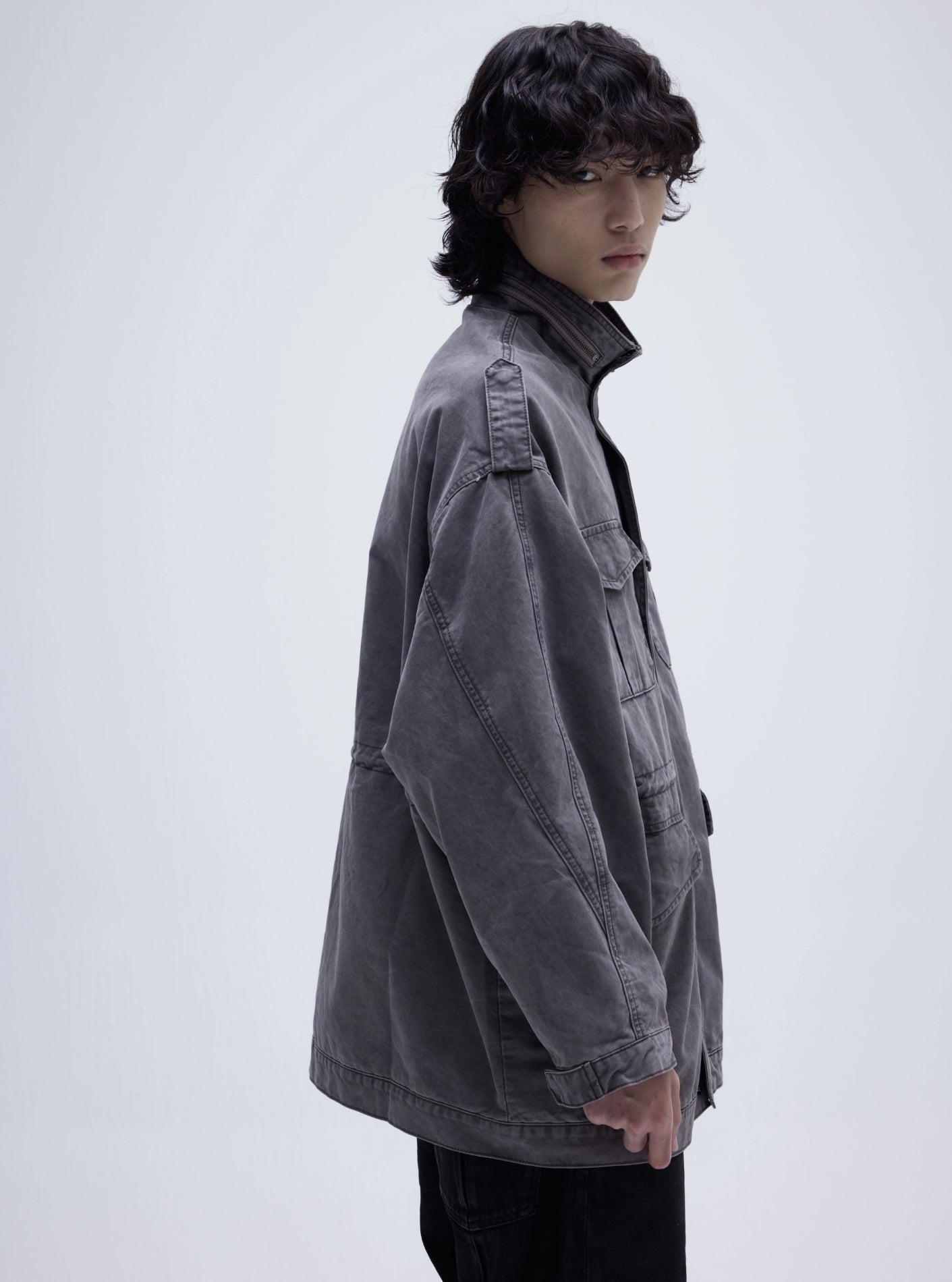 DISTRESSED RIPPLE M65 JACKET