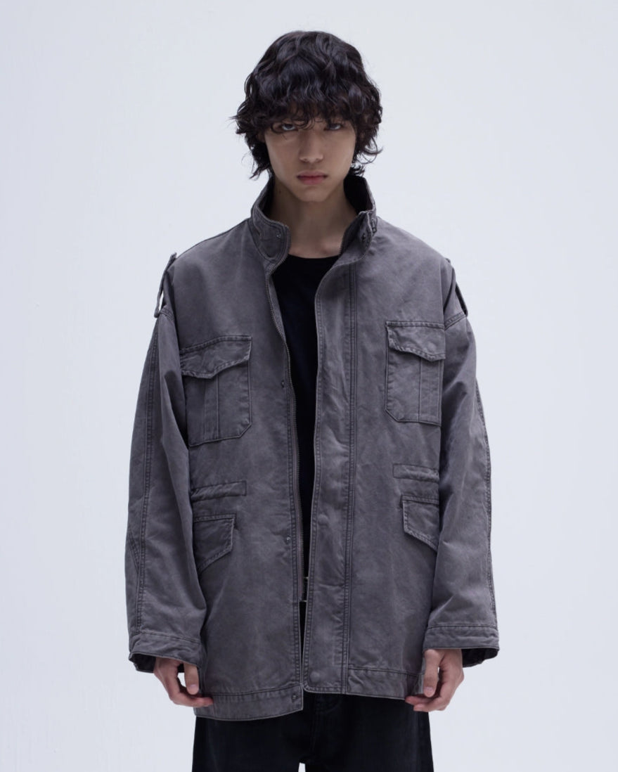 DISTRESSED RIPPLE M65 JACKET