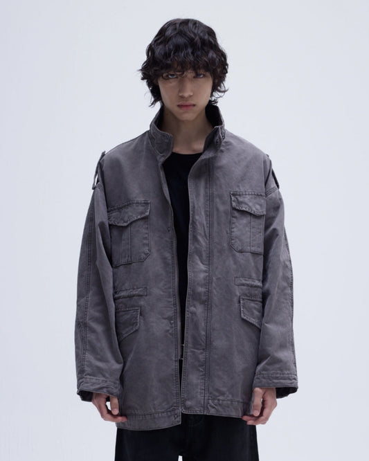 DISTRESSED RIPPLE M65 JACKET