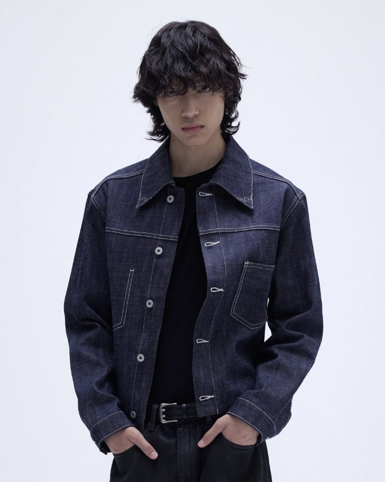 13.5OZ SELVEDGE DENIM JACKET