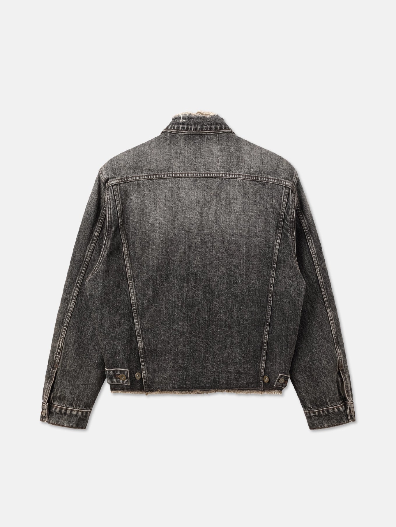 RUINED HEM BOXY DENIM