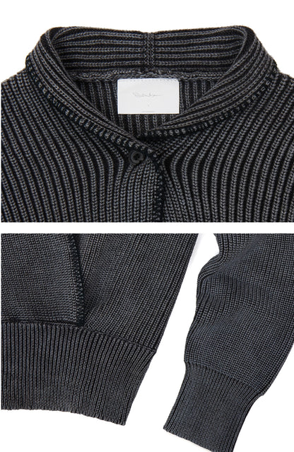 SWEETENED YEAST RETRO BUTTON KNIT