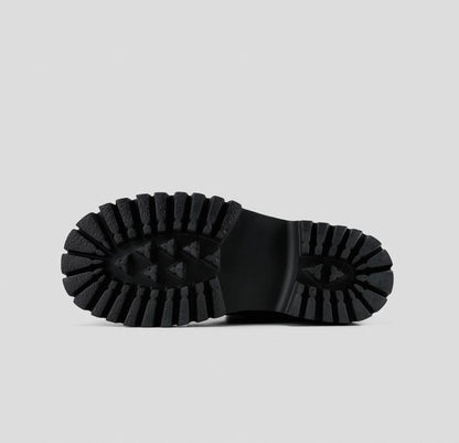 DOUBLE UPPER LEATHER BOOTS